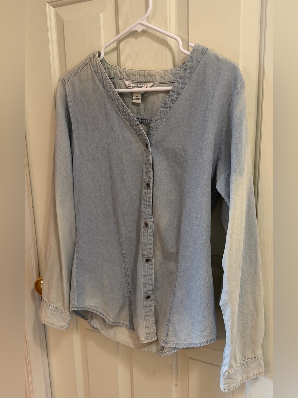 Canyon Guide Outfitters Light Denim Button Front Shirt | Coastal Cowgirl | M